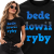 KOSZULKA DAMSKA  WĘDKARSKA BĘDĘ ŁOWIŁ RYBY